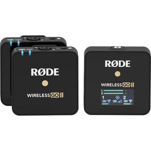 RODE Wireless GO II 2-Person Compact Digital Wireless Microphone System/Recorder