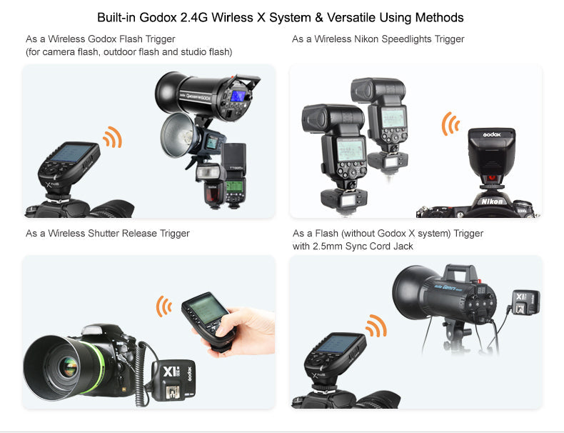 Godox XProN TTL Wireless Flash Trigger for Nikon Cameras