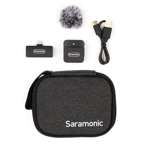 Saramonic Blink 100 B3 Compact Digital Wireless Clip-On Microphone System with Lightning Connector (2.4 GHz)