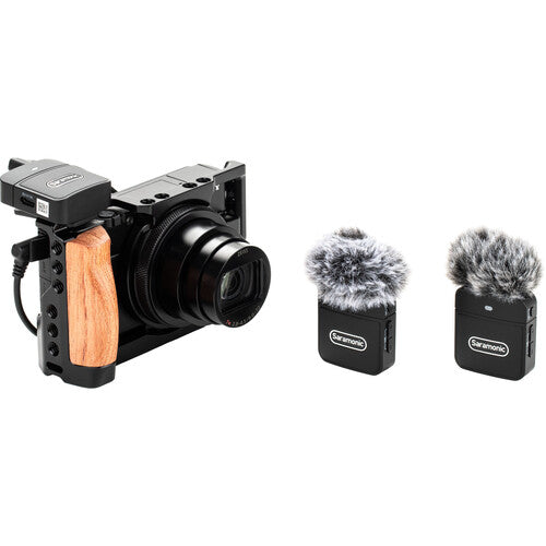 Saramonic Blink 100 B2 2-Person Digital Camera-Mount Wireless Clip-On Microphone System with 3.5mm Connector (2.4 GHz)