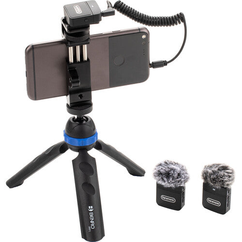 Saramonic Blink 100 B2 2-Person Digital Camera-Mount Wireless Clip-On Microphone System with 3.5mm Connector (2.4 GHz)