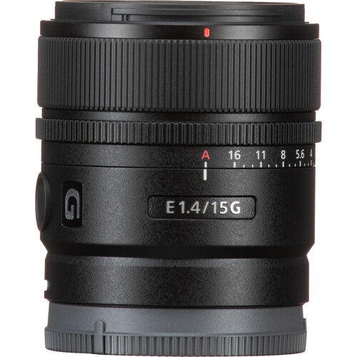 Sony E 15mm f/1.4 G Lens