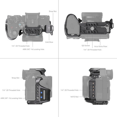 SmallRig Rhinoceros Cage Kit for Sony a7R V, a7 IV & a7S III