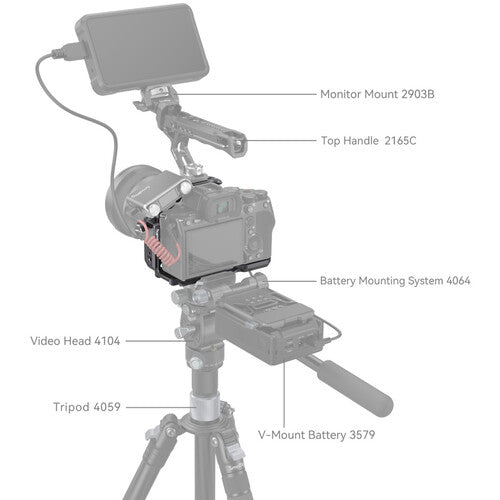 SmallRig Rhinoceros Cage Kit for Sony a7R V, a7 IV & a7S III