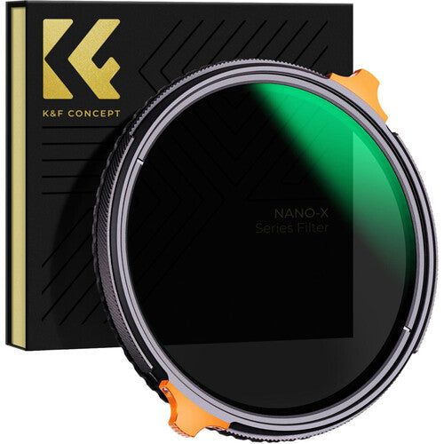 K&F Concept Nano-X Series 2-in-1 Variable ND ( ND4-64 ) & CPL Filter (2 to 6-Stop)