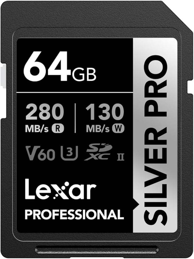 Lexar Professional SILVER PRO SDXC™ UHS-II SD Card