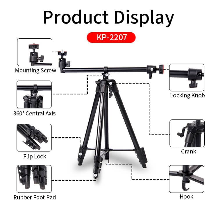 Jmary KP-2207 Tripod 133cm