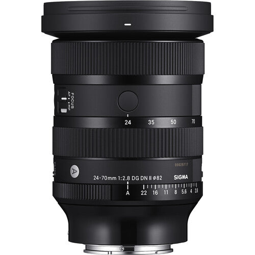 Sigma 24 70mm f/2.8 DG DN II Art Lens (Sony E)