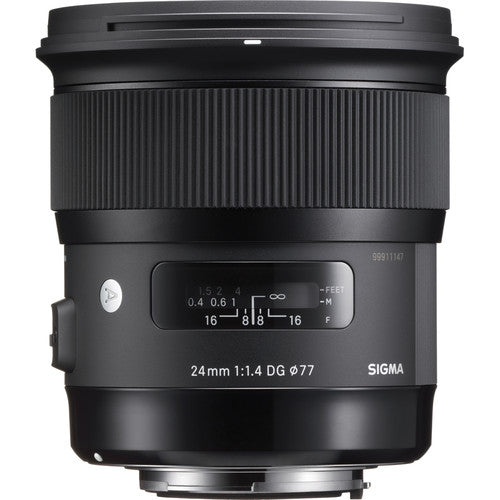 Sigma 24mm f/1.4 DG HSM Art Lens for Nikon F