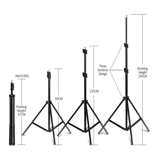 LIGHT KIT 2pc LED 2X100W